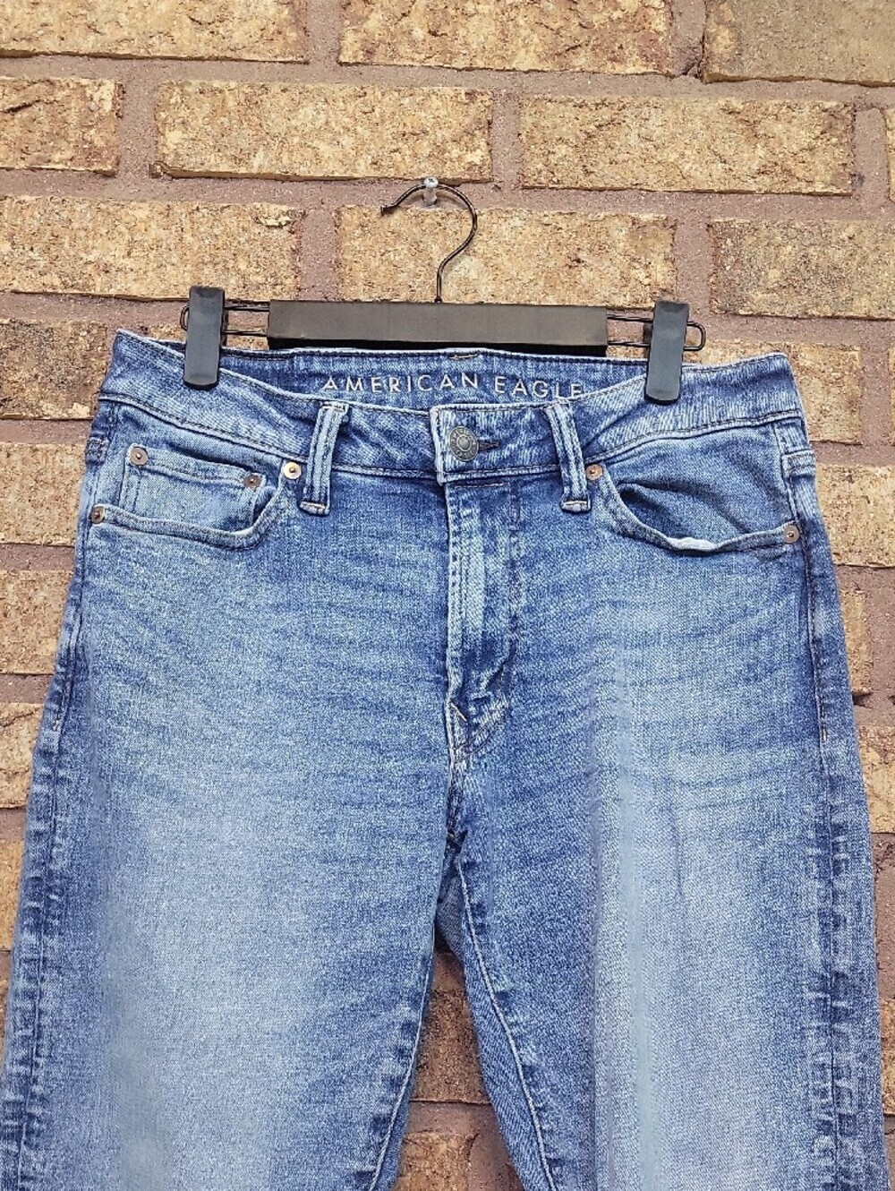 American Eagle Men's Airflex Slim Denim Jeans Size 30 Cotton Stretch - Picture 3 of 12